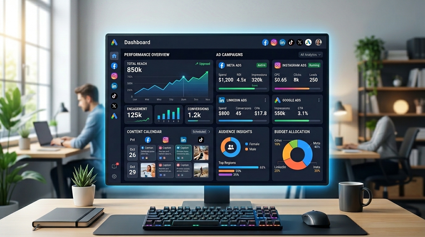 Social Media Management & ADS